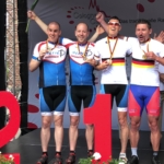 Jubel bei der Siegerehrung im RR