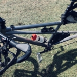 Das Tandem nach dem Rennen