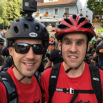 Sepp und Tobi vor dem Start