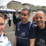 Ankunft an der Rennstrecke