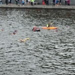 Schwimmen in der Alster