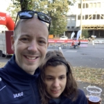 Kerstin und Tobi am Morgen vor dem Start