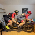 Positionseinstellung auf dem Zeitfahrtandem 6